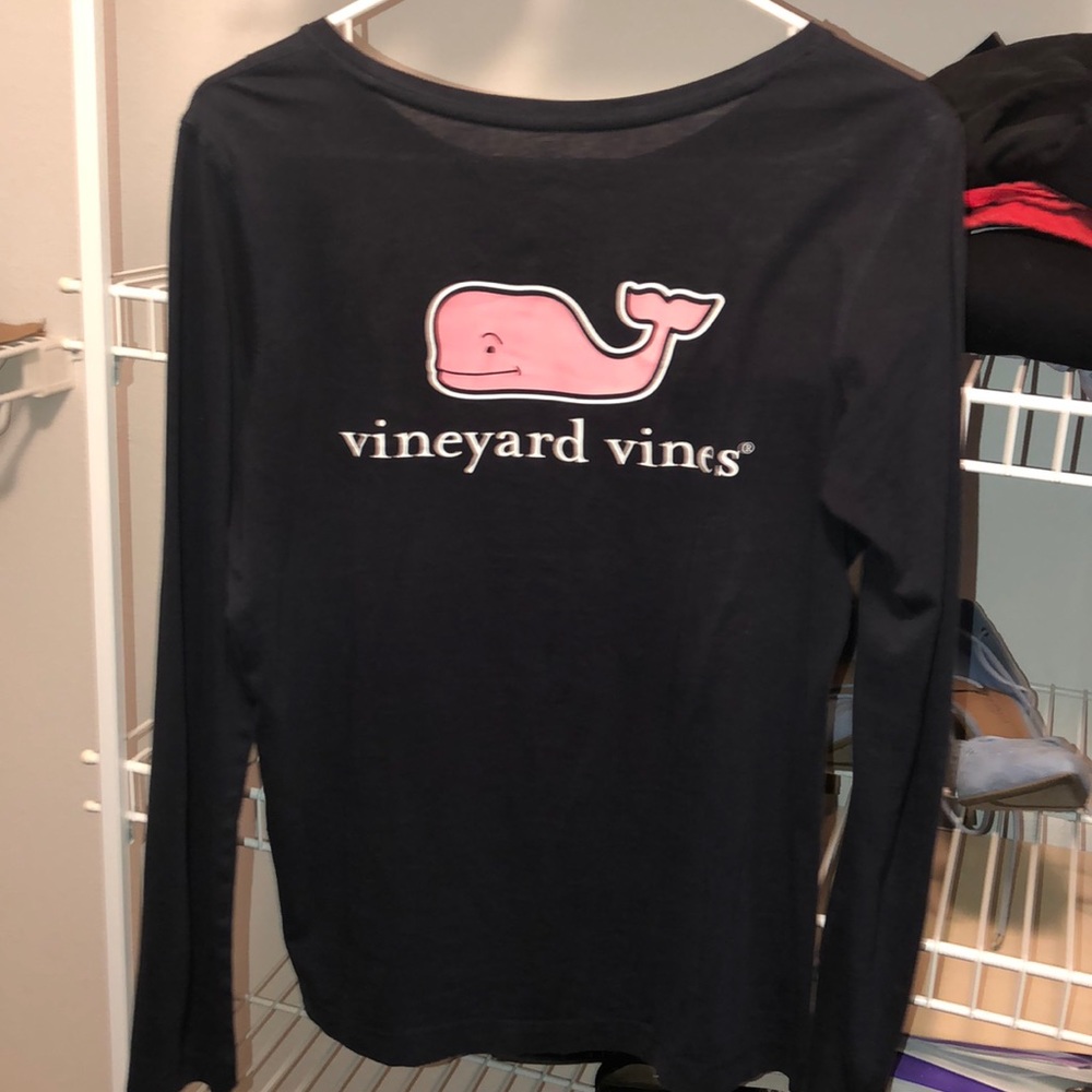 Navy Vineyard Vines Long Sleeve